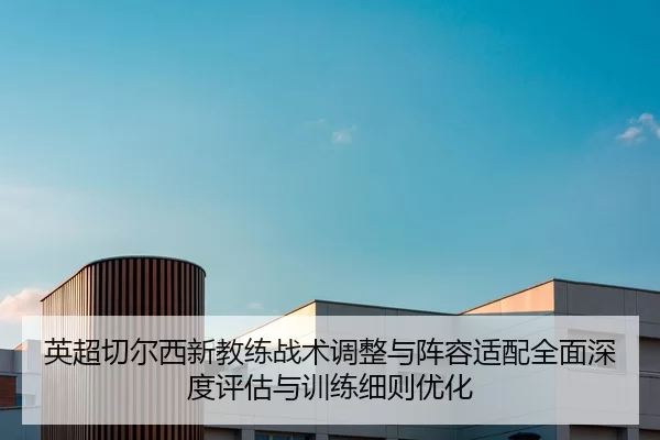 英超切尔西新教练战术调整与阵容适配全面深度评估与训练细则优化